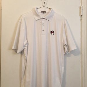 Georgia Standing Bulldog Polo by Peter Millar